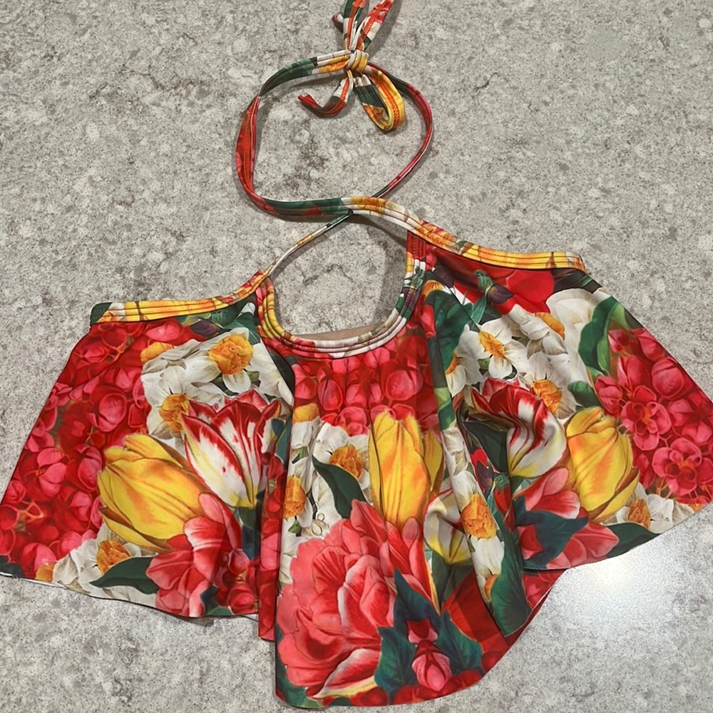 Kortni Jeane swing floral bloom top